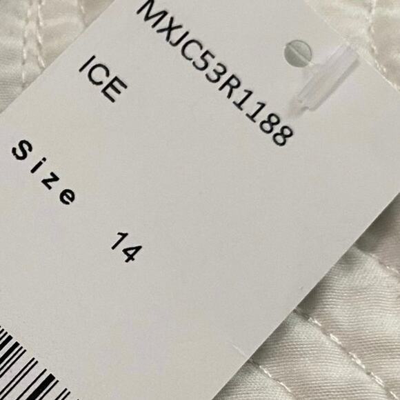 Lafayette 148 Metallic Ruffle Zip Dress Jacket Plus Size 14 New Formal Business - Picture 11 of 12